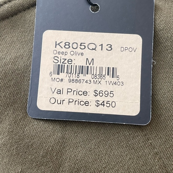 ST.JOHN Pants Deep Olive 
Size Medium 
New With Tags
MSRP $695 - Picture 7 of 8